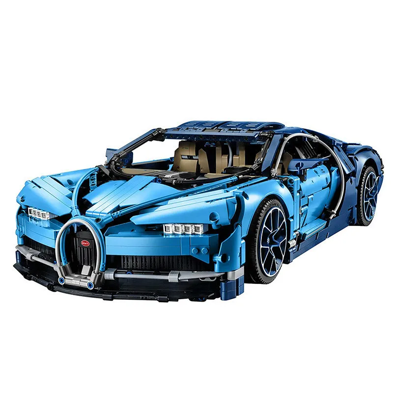 Legoings Technic Bugattied Супер гоночный автомобиль чугун Playmobil строительные блоки
