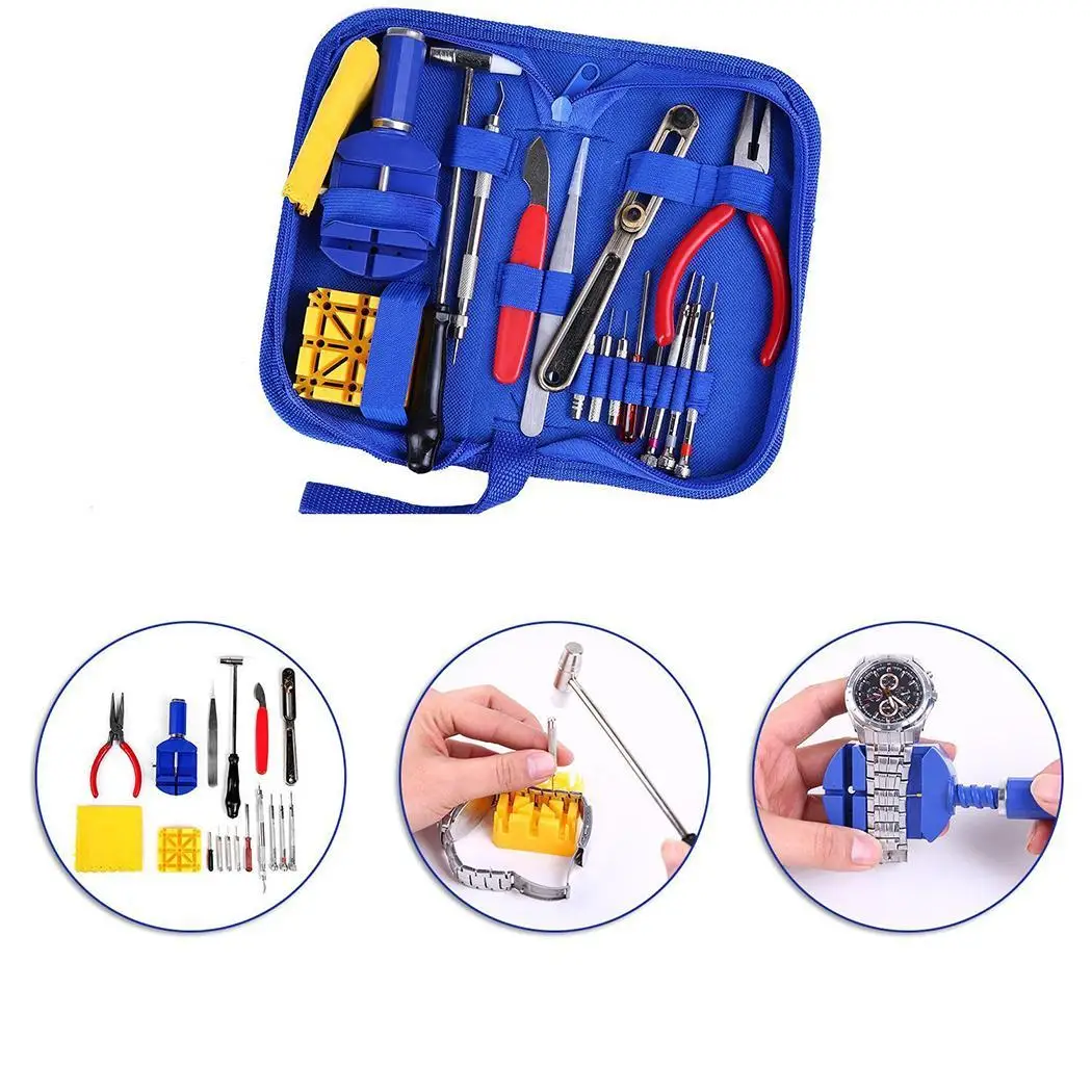 

Professional Watch Repair Tool Set 17 pcs watch Watch 0.45 kg Repairing Tools Maintenance Tool Repairing