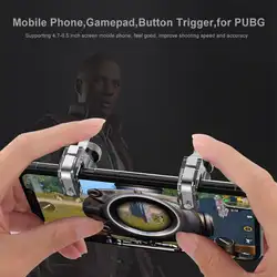 2 шт. мобильного телефона геймпад джойстик кнопка запуска L1 R1 шутер для PUBG