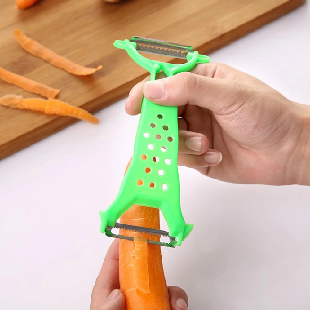 

Multi-functional Kitchenware Double Heads Fruit Peeler Kitchen Practical Portable Vegetable Peeler