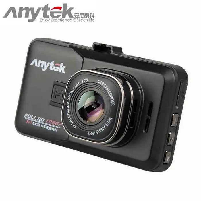 Anytek A98 Мини Автомобильный видеорегистратор Камера 3 ''Full HD 1080 P Dash Cam g сенсор