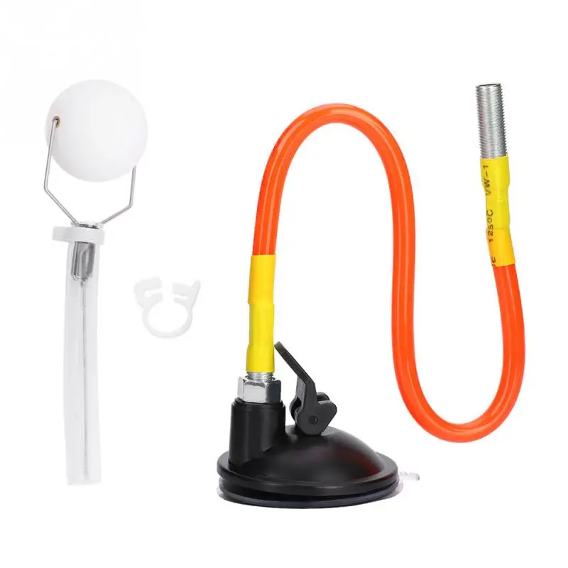 PVC Adjustable Table Tennis Ball Sucker Training Elastic Steel Wire