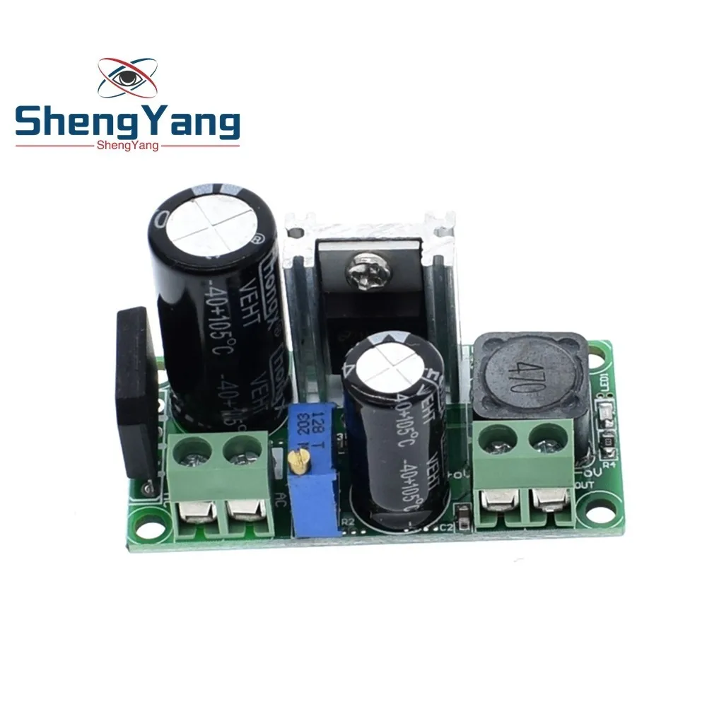 

ShengYang 1PCS LM2596T LM2596HV DC-DC adjustable step-down 3A power Supply module DC 5V-50V,3A Large current Large power