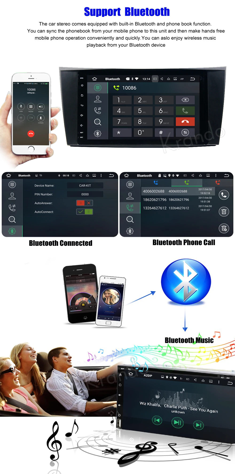 Perfect Krando Android 8.0 8" car radio gps for mercedes for benz e class w211 E200 E260 E300 2002-2008 navigation multimedia system 5 Perfect Krando Android 8.0 8" car radio gps for mercedes for benz e class w211 E200 E260 E300 2002-2008 navigation multimedia system 5