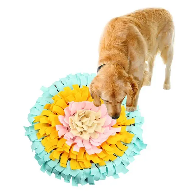 Dog Round Sniffing Training Mat  2