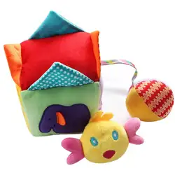 Мульти-функция Развивающие игрушки для ребенка мультфильм Ткань кабель детские погремушки игрушки для детей Oyuncak детские игрушки