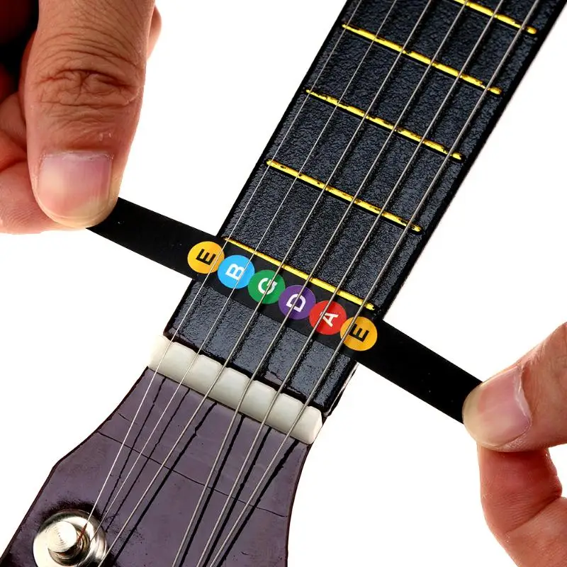 2 шт. гитарный гриф музыкальная шкала Примечания Map этикетки Стикеры наклейки на гриф