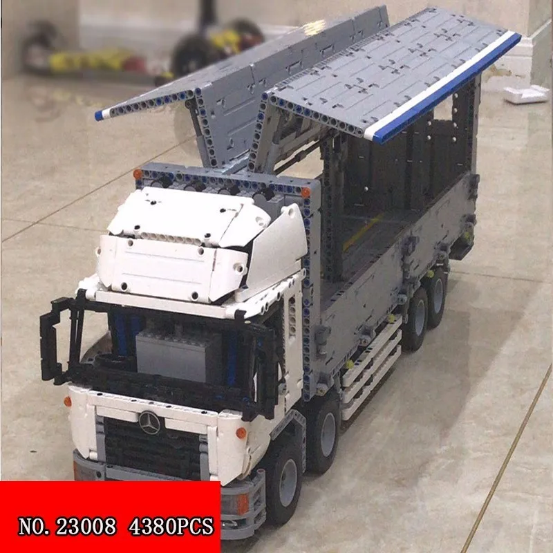 

Lepin Block 23008 Science Technology Group Arakawa Will Truck Spelling Insert Assembling Building Blocks Oxyphylla Toys 4380pcs