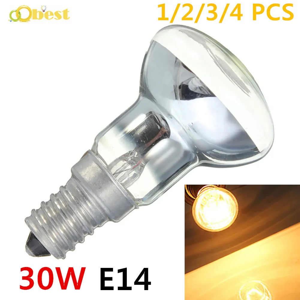 2 x Lava Lamp SES E14 R39 Reflector 30W Spotlight Screw in Spot Light Bulbs