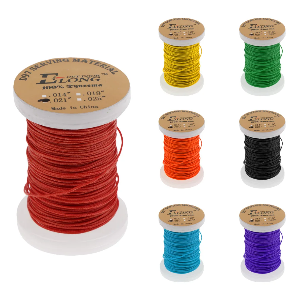 Billige 32 hof Bogenschießen Bogen Saiten Schützen Portion Gewinde für Recurve Verbindung Bogen Verschleiß beständig Geflecht Gewinde Bogenschießen Zubehör