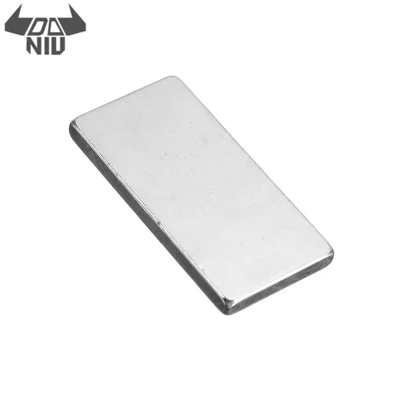 

DANIU 1Pcs N50 20x10x2mm Neodymium Block Magnet Oblong Super Strong Rare Earth Magnets