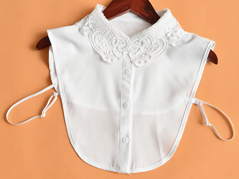 

Fashion Detachable Peter Pan Women Lapel Shirt Fake False Collar Choker Necklace