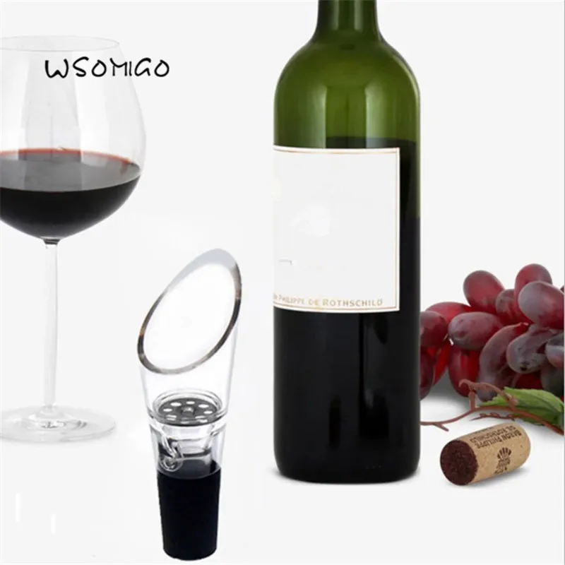 

1pcs kitchen accessories red wine diverter wine wine kitchen gadget stainless steel pour wine diverter red pourer-C