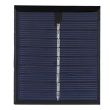 0,5 Вт 5 В солнечная батарея своими руками поликремниевая Панель батарея плата питания 72x58 внешний блок питания солнечная панель