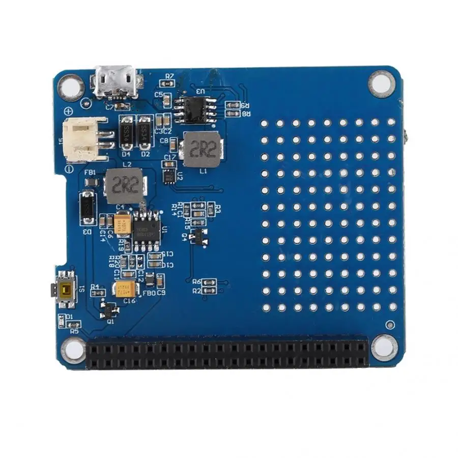 Мини UPS Плата расширения батареи модуль со светодиодным индикатором для Raspberry Pi