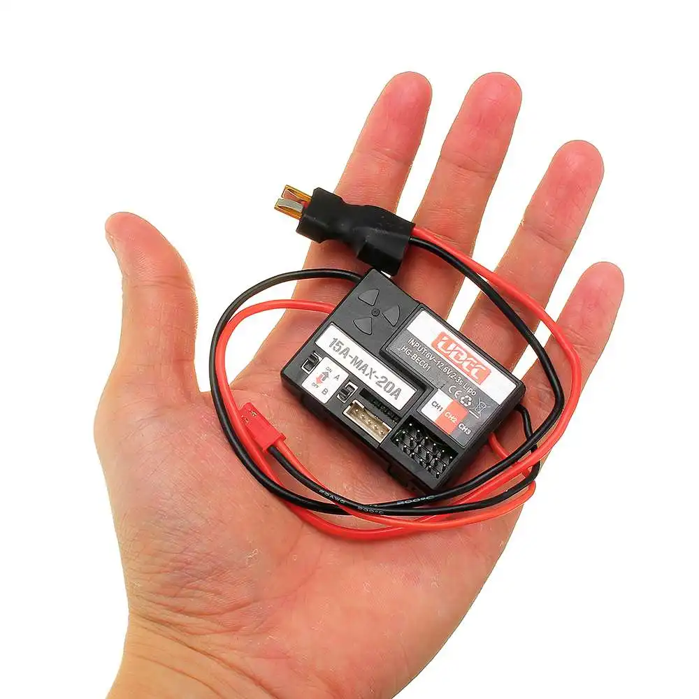 

HG P801 P802 1/12 2.4G 8X8 Rc Car Parts Voltage Stabilizer HG-BEC01 For HG P801 P802 1/12 RC Car Spare Part DIY Accs