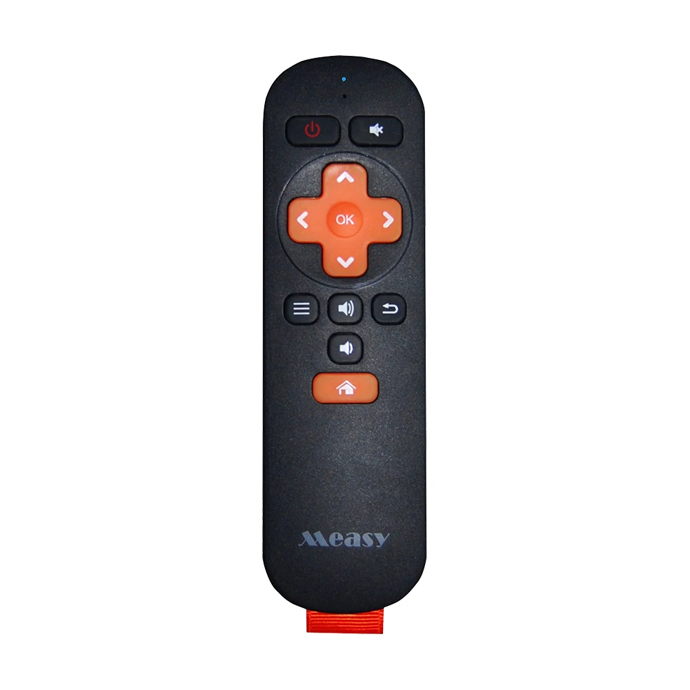 Measy RC6 мини гироскоп 2 4G беспроводной пульт дистанционного управления Fly Air мышь