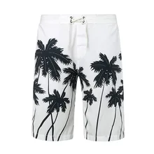 Новые быстросохнущие летние мужские пляжные шорты с принтом, одежда для серфинга, Бермуды для плавания для мужчин, спортивные мужские спортивные шорты