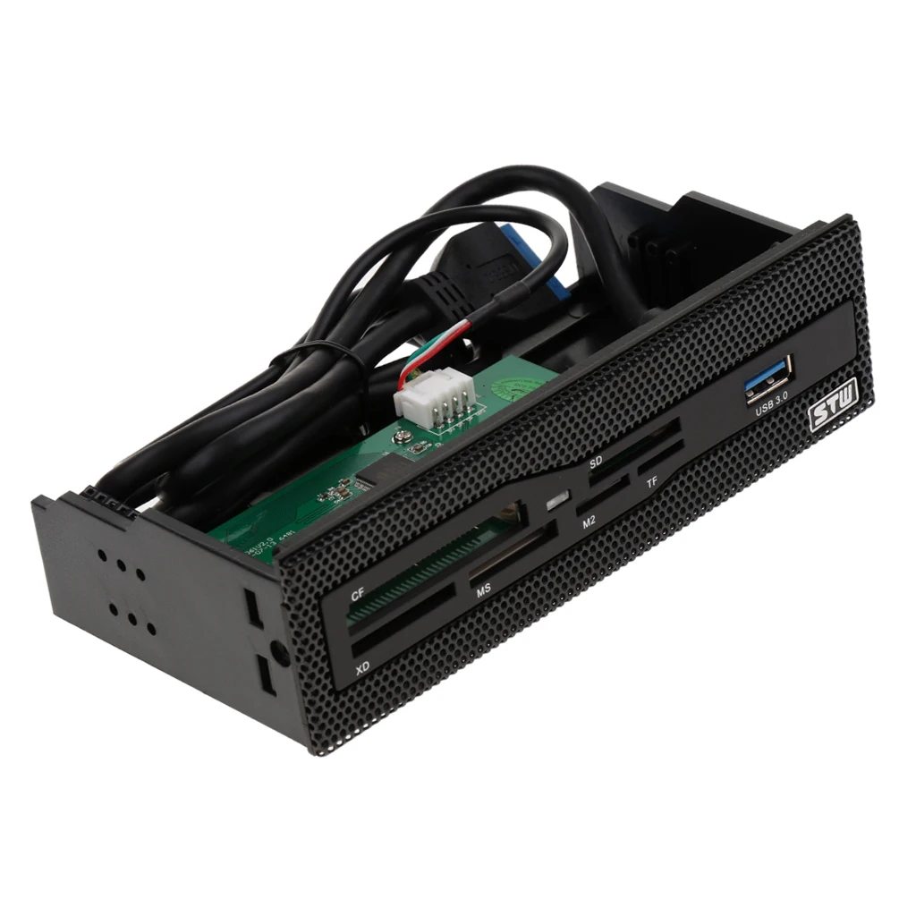 5 25 ''USB 3 0 Внутренний кардридер мульти кард Фронтальная панель для настольного