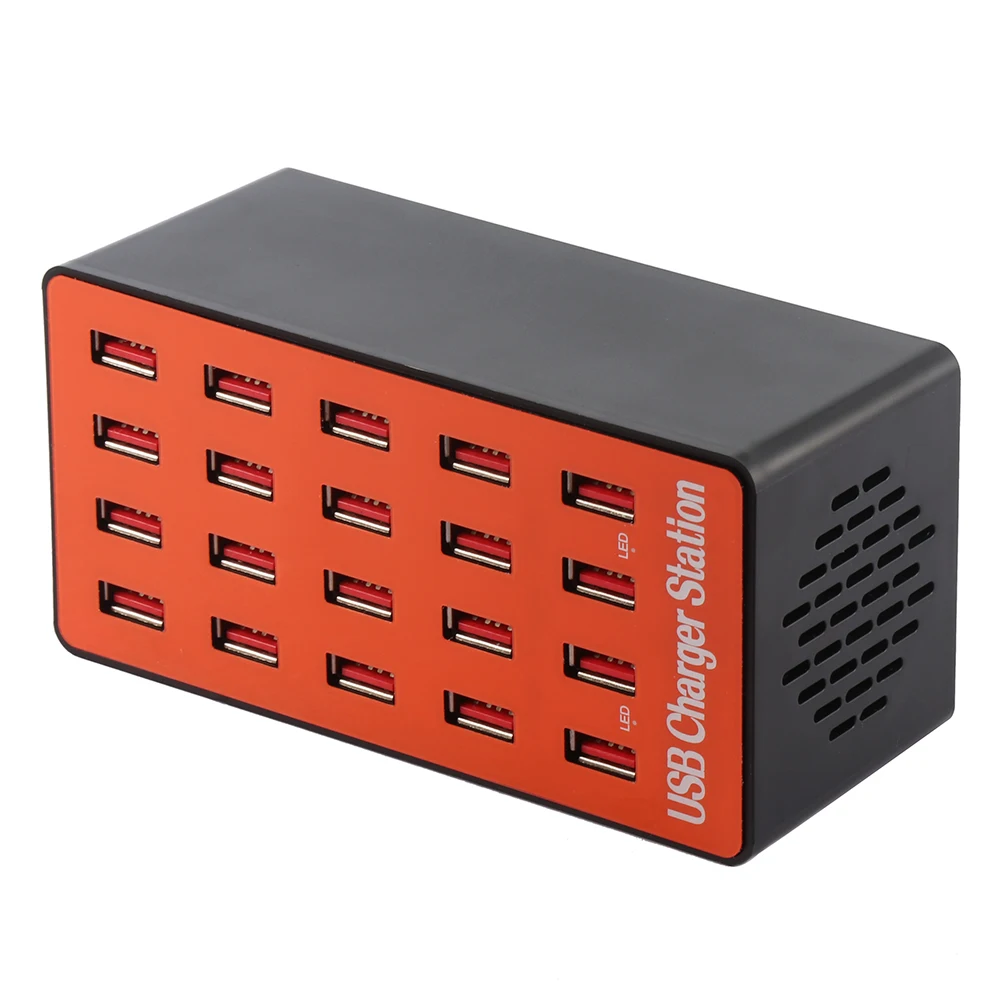 Быстрая зарядка 3 0 USB зарядное устройство 20 портов концентратор станция адаптер