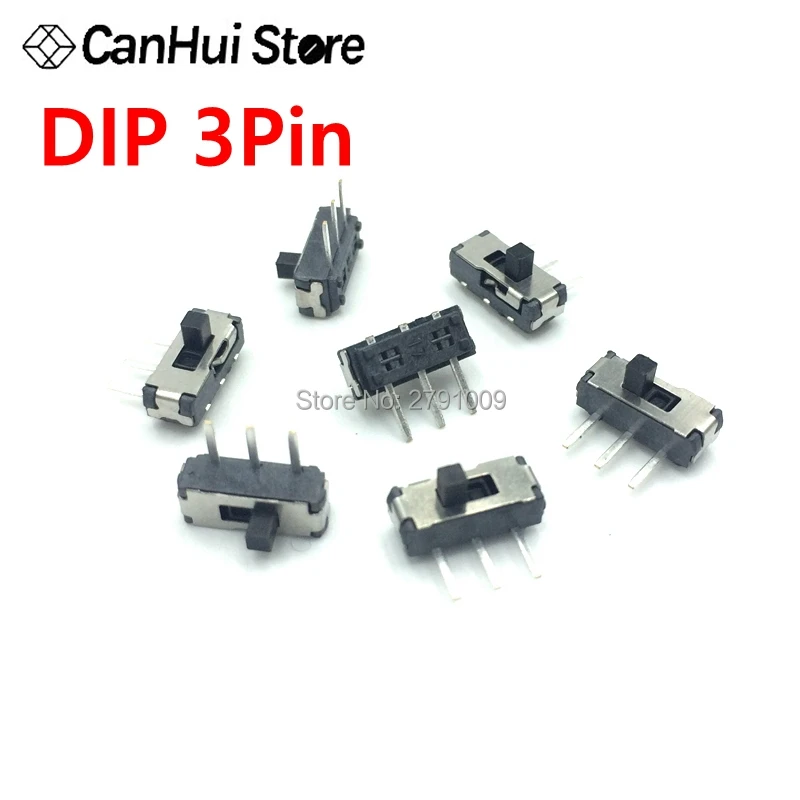 20pcs MSS22D18 Мини Миниатюрный переключатель 2P2T DIP 3/6Pin SMD6Pin для DIY электронные аксессуары DVD переключатель