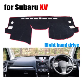 

FUWAYDA Car dashboard covers for Subaru XV all the years Right hand drive dashmat pad dash cover auto dashboard accessories
