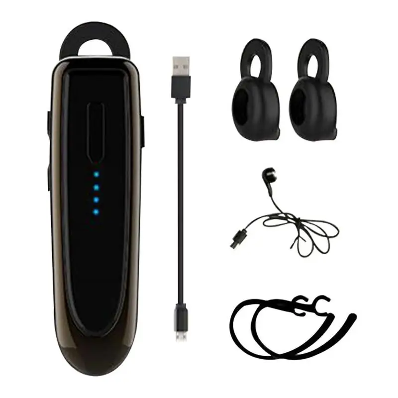 Беспроводной наушники Bluetooth V4.1 Бизнес стерео Шум Отмена гарнитура Сверхлегкий