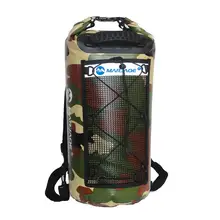 25L 500D ПВХ водостойкие хранения сумки для плавания Двойной плечевой ремни сухой мешок каяк рафтинг путешествие Прогулка Спорт Рюкзак