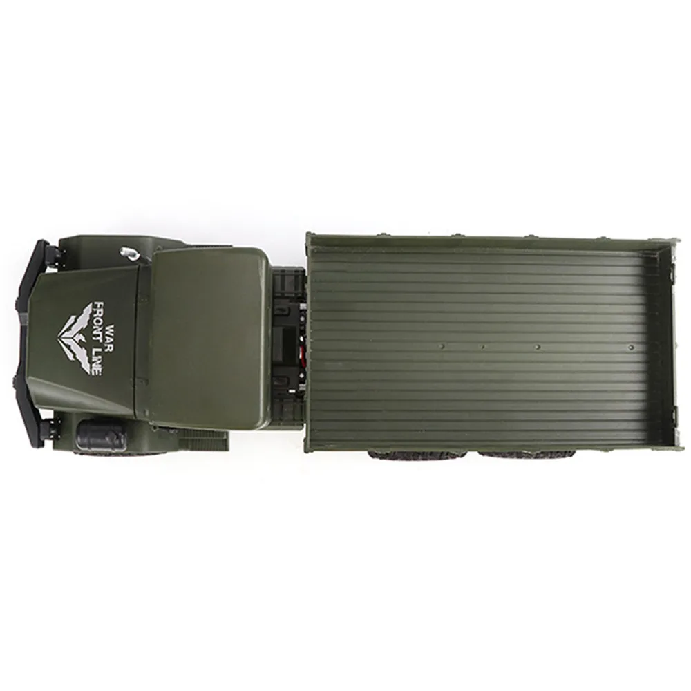  JJRC Q63 1/16 2.4G 6WD Off-Road Military Truck Crawler RC Car Brush Motor Remote Control Toys For K