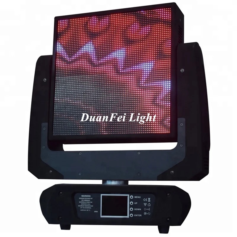 2 шт. P5 64x64 светодиодный волшебный движущийся дисплей dmx512 управление сценическое