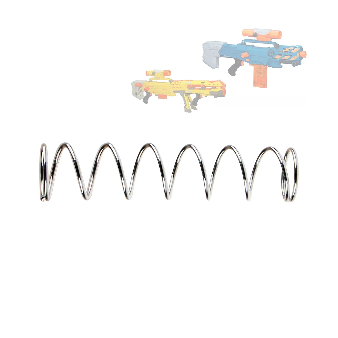 

WORKER 22kg Spring for Nerf N-Strike Longshot CS-6/ for Nerf Zombie Strike ZED Squad Longshot CS-12 - Silver