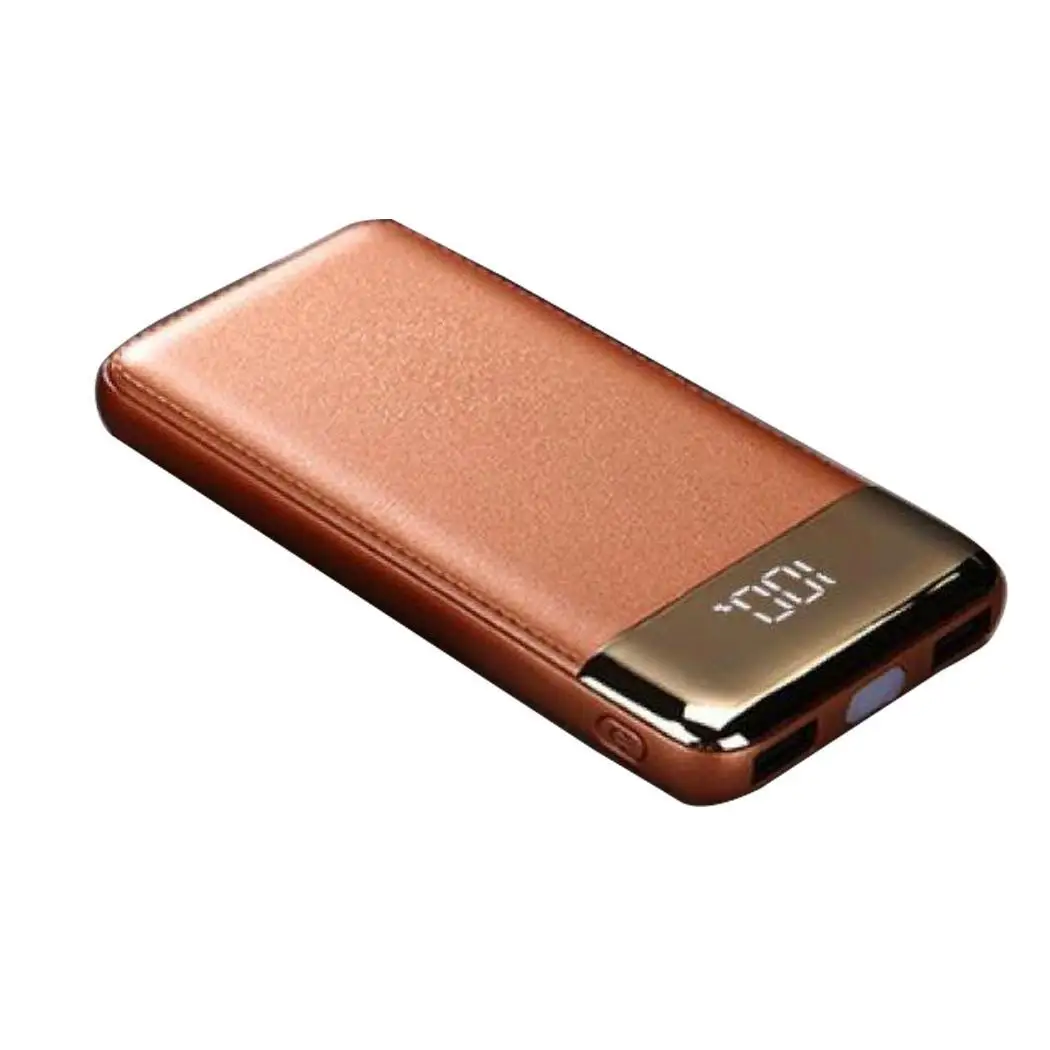 

30000mah External Battery Pover Bank 2 USB LED Power bank Portable Mobile Phone Charger for Xiaomi Samsung