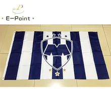 Мехико Liga c. F. Monterrey 3ft* 5ft(90*150 см) Рождественские украшения для домашнего флага баннер тип A подарки