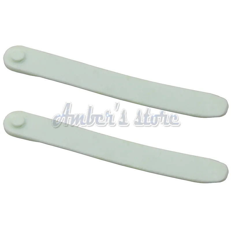 

Snowboard Binding Toe Ratchet Ankle Tongue Ladder Straps White Plastic 6.1 inch