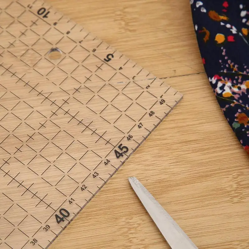

Multi-function DIY Sewing Patchwork Ruler Yardstick Clothing Cutting Rulers E5M1