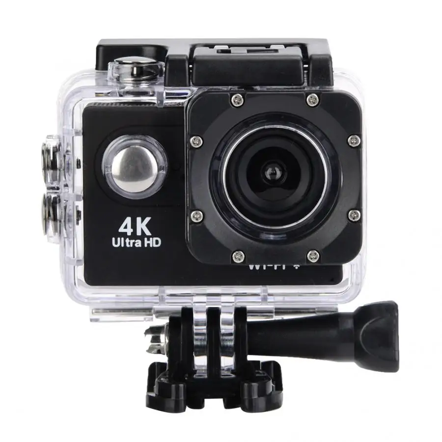 Высокое качество 4K HD WiFi камера 30 м водонепроницаемый корпус два аккумулятора