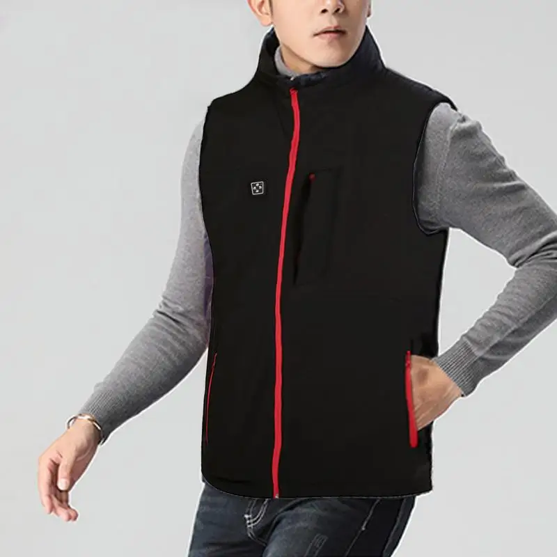

Warm Vest Adjustable Temperature Electric Clothes Charging Mobile Power Usb Power Supply Heating Waterproof Fabric Warm Vest