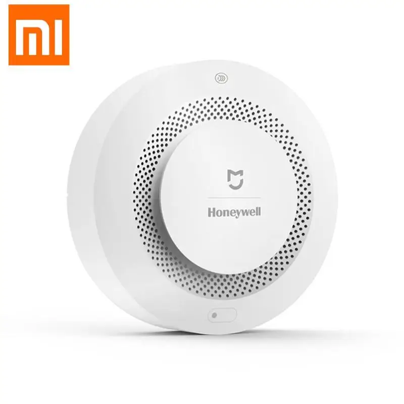 

Xiaomi Mijia Honeywell Smoke Alarm Detector with Gateway Audible Self Check Remote Alarm Home Security System Support WiFi