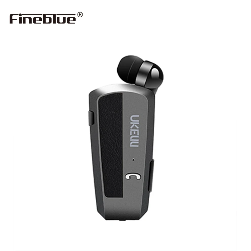 

Fineblue UK100 Bluetooth Earphone call vibration Headphone 4.1 with Build-in Mic Headphone Bluetooth Headset Hands free