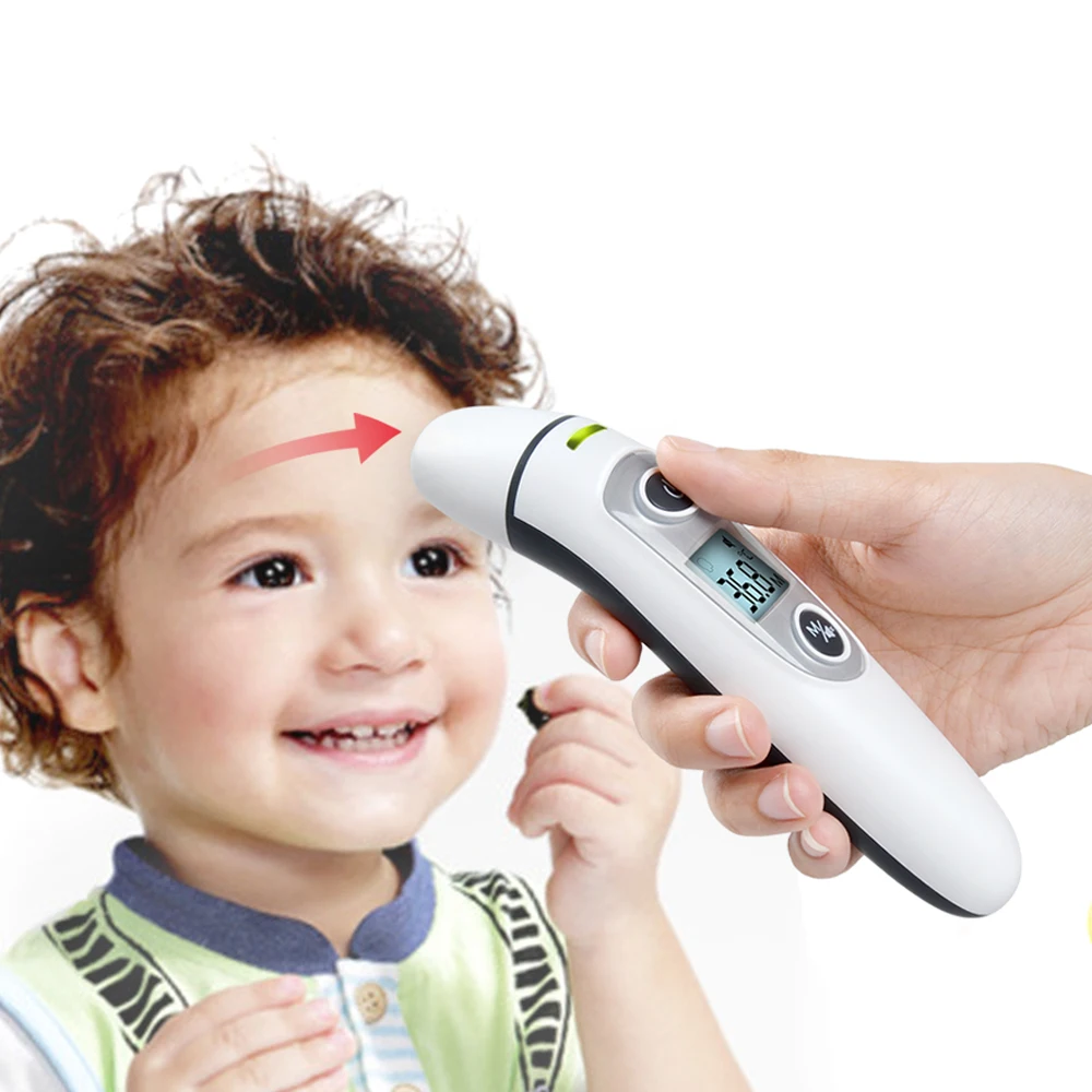 

Ear Infrared Thermometer Baby Children Medical Fever Thermometer Ear/Forehead Temperature Measurement High Accurate Health Care