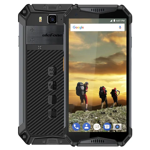 Ulefone Armor Smartphone 5 7 inch Android 8 1 Octa Core 2 5GHz 4GB RAM 64GB ROM 21MP Rear Camera 10300mAh Mobile Cellphone