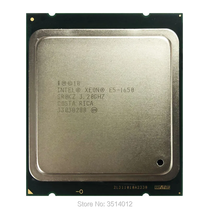 Процессор Intel Xeon 1650 E5 3 2 ГГц шесть ядер 12 м 130 Вт LGA 2011 | Компьютеры и офис