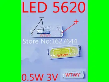 

500PCS FOR LCD TV repair SAMSUNG led TV backlight strip lights with light-emitting diode 5620 SMD LED 5620 0.5W 3V