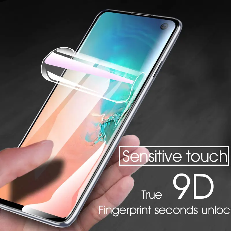 

GVU 9D Hydrogel Film Screen Protector For Samsung Galaxy S10 lite Full coverage For Samsung S10 plus Transparent soft film