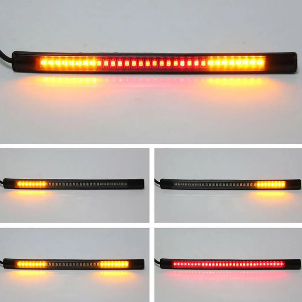 Светодиодный тормозной светильник для мотоцикла 48SMD IP68 3528SMD и 3014SMD светодиодный