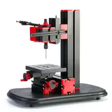 Мини-индексационный сверлильный станок металлический токарный станок для дома DIY электроинструменты для обработки металла токарный станок для моделирования дерева 20000 ОБ/мин 12В сверление