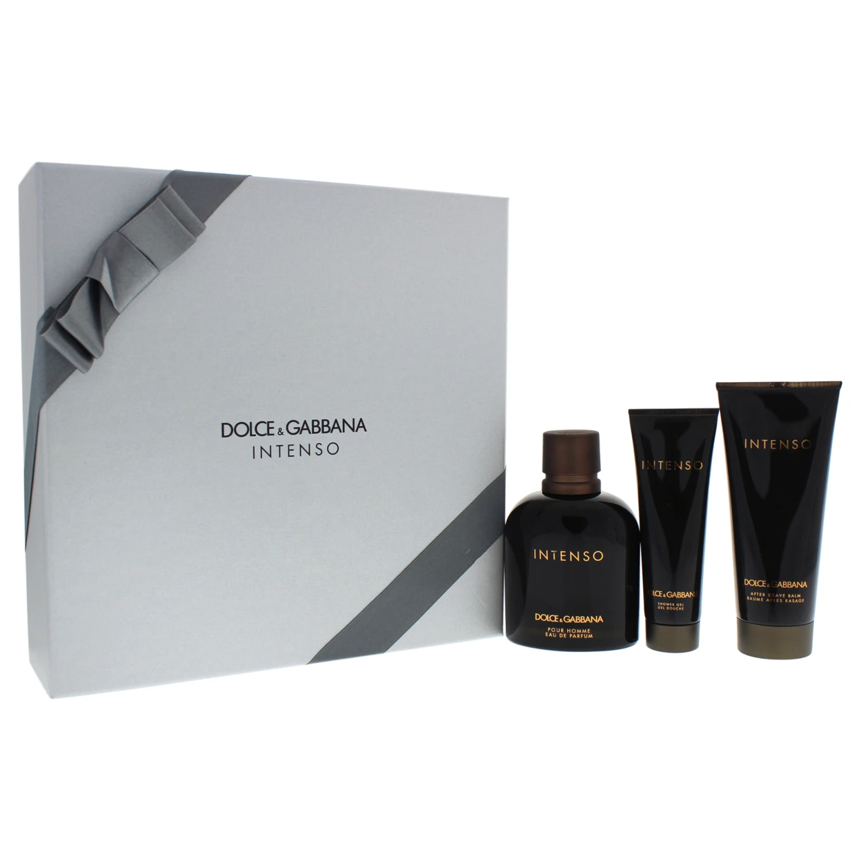 Intenso by Dolce & Gabbana for Men 3 Pc Gift Set 4.2oz EDP Spray, 3.3oz
