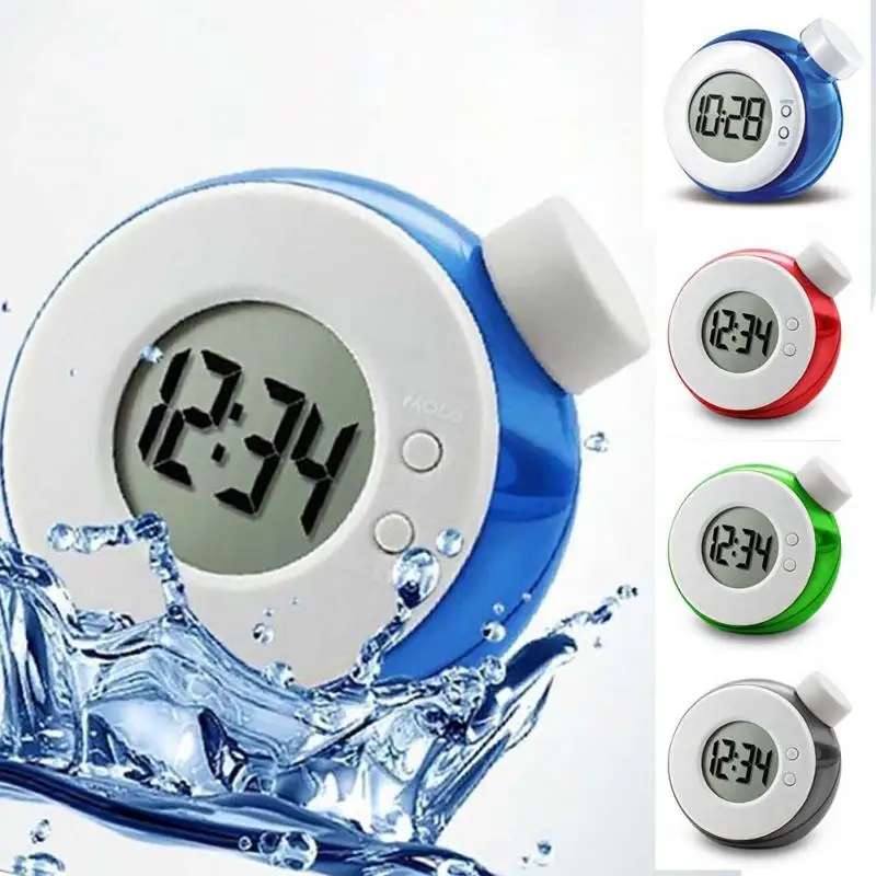 

Creative Mini Smart Water Magic Element Water Power Digital Alarm Clock Xmas Gifts Stopwatch Table Clock Home Decor