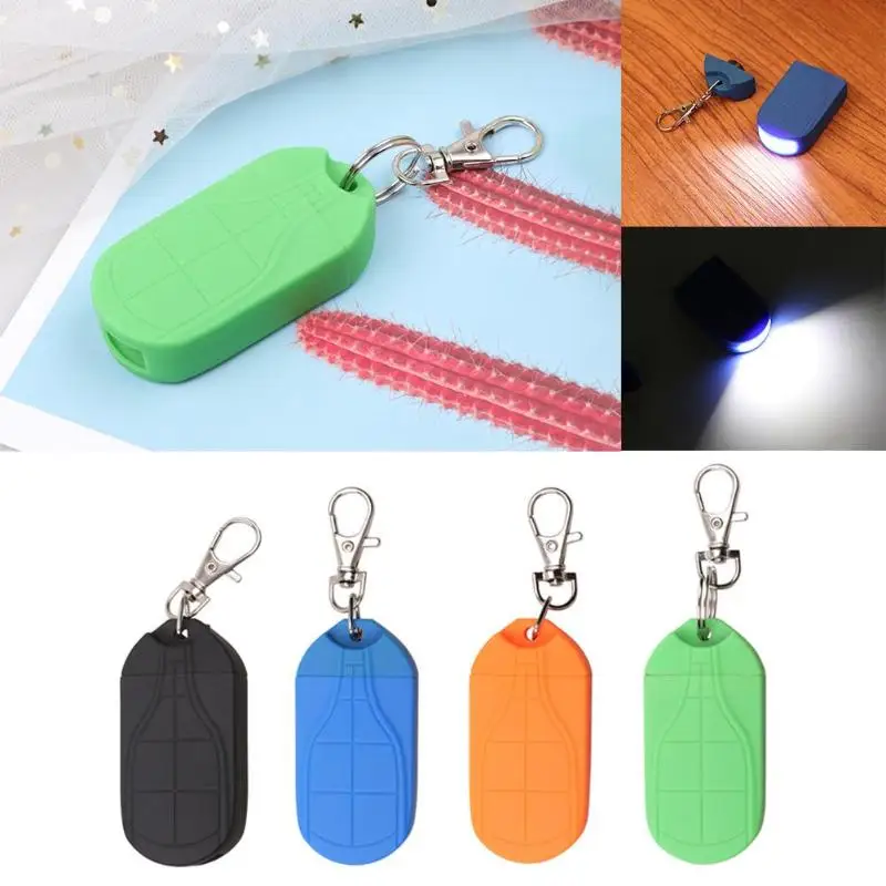 

Mini Keychain Pocket Torch COB Magnet Key Ring Light Flashlight Torch Lamp