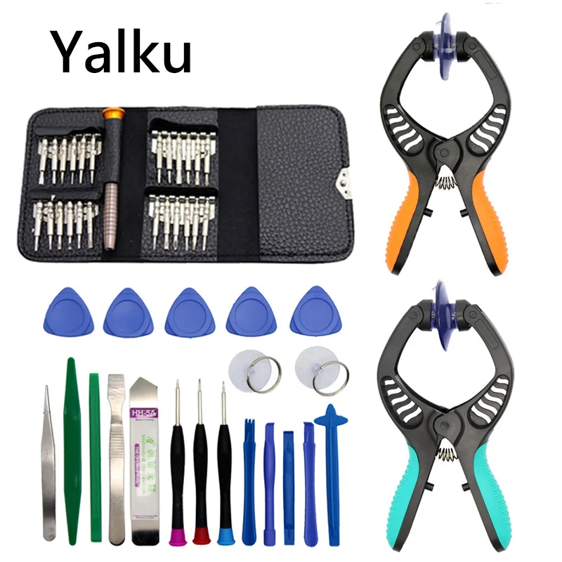

Tools Parts Phone Repair Tools Set Hand Mobile Phone Repair Tool Screwdriver Set LCD Screen Opening Suction Cup Multitools